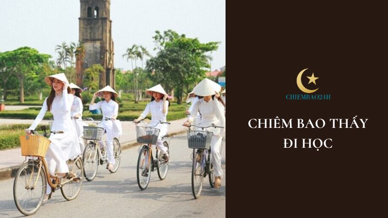 Mơ thấy bản thân đạp xe đi học