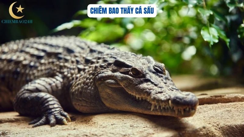 Giấc chiêm bao thấy cá sấu mang điềm lành