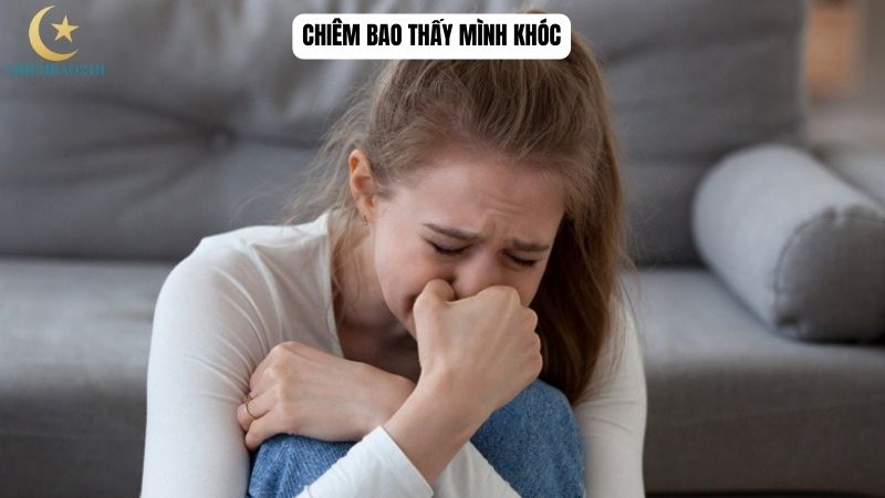 Chiêm bao thấy mình khóc đánh số mấy